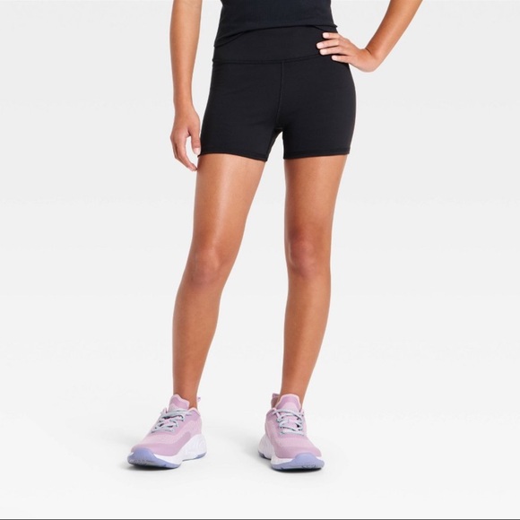 all in motion Other - Girls' High-Rise Tumble Shorts - All In Motion™ Black XL 14